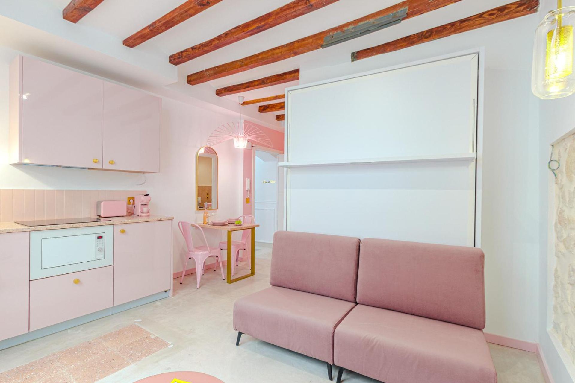 Glamorous Pink Studio In City Center Apartment Alicante Exterior photo