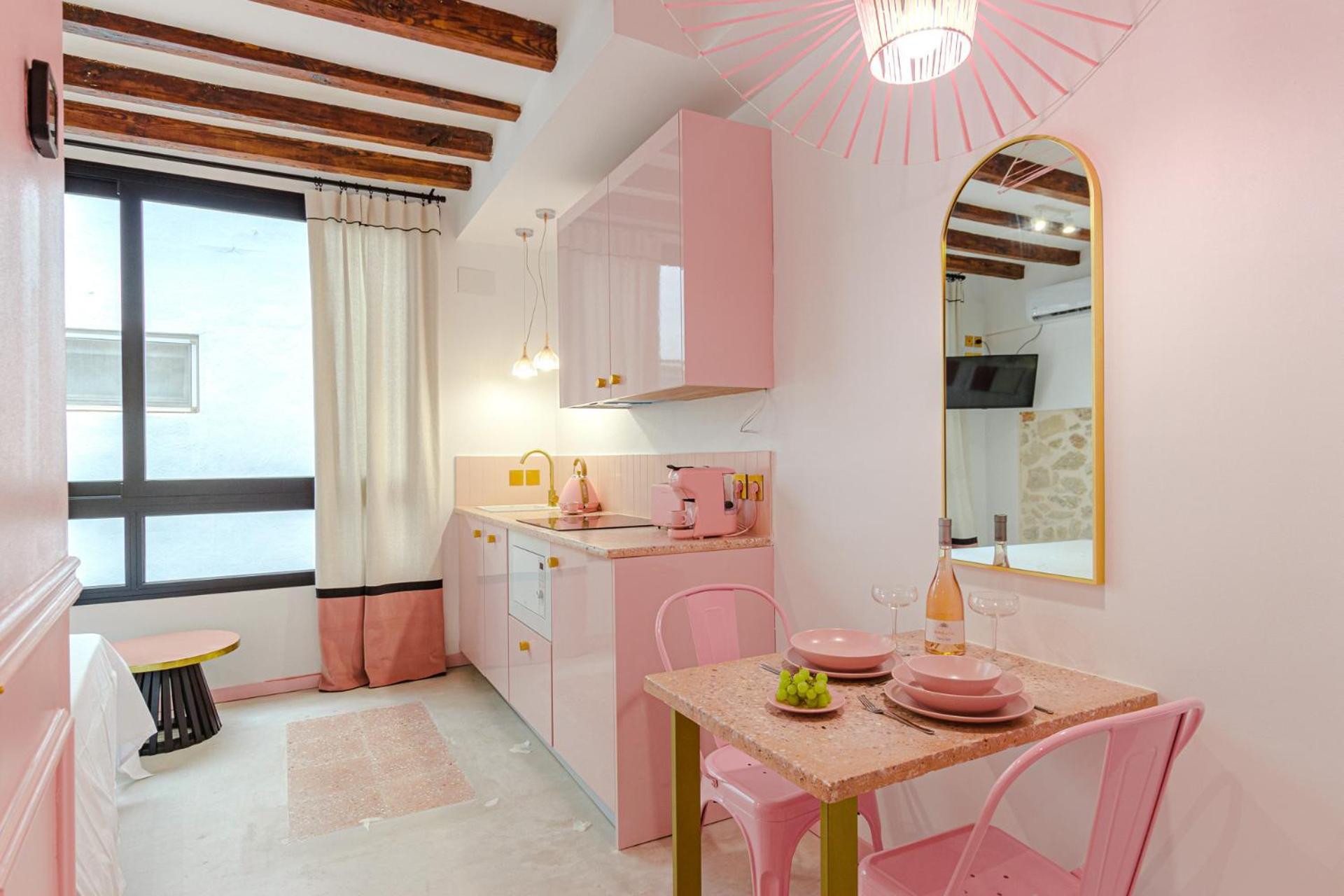 Glamorous Pink Studio In City Center Apartment Alicante Exterior photo